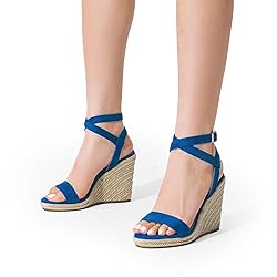 DREAM PAIRS Womens Open Toe Espadrilles Dressy