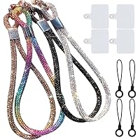 RANXIZY Rhinestone Lanyard Keychain – Sparkly Wristlet For Keys, Purse & Car Keys - View #14