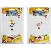 World's Smallest Rainbow Brite and Twink Bundle Set of 2 Micro Action Figures