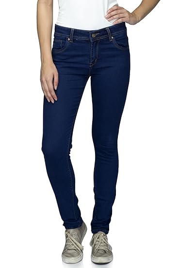 navy jeans womens