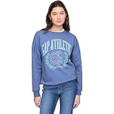 GAP womens V-logo Oversized Crew