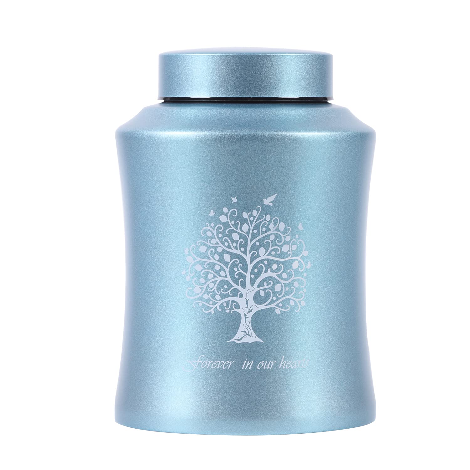 Adult Cremation Urn for Human Ashes - Medium Size for Dad or Mom - Funeral Urn (Blue) — image 1