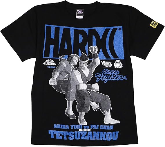 Amazon ハードコアチョコレート Hardcore Chocolate Kids バーチャファイター アキラ 鉄山靠ブルー Ss Tee T 1095 Bk キッズ 子供用 Tシャツ 半袖 カットソー ゲーム Sega セガ 国内正規品 160 ブラック Tシャツ カットソー 通販