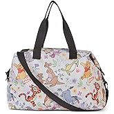 Disney Tote Duffel Bag Mickey Mouse Friends All Over Print Weekender Travel