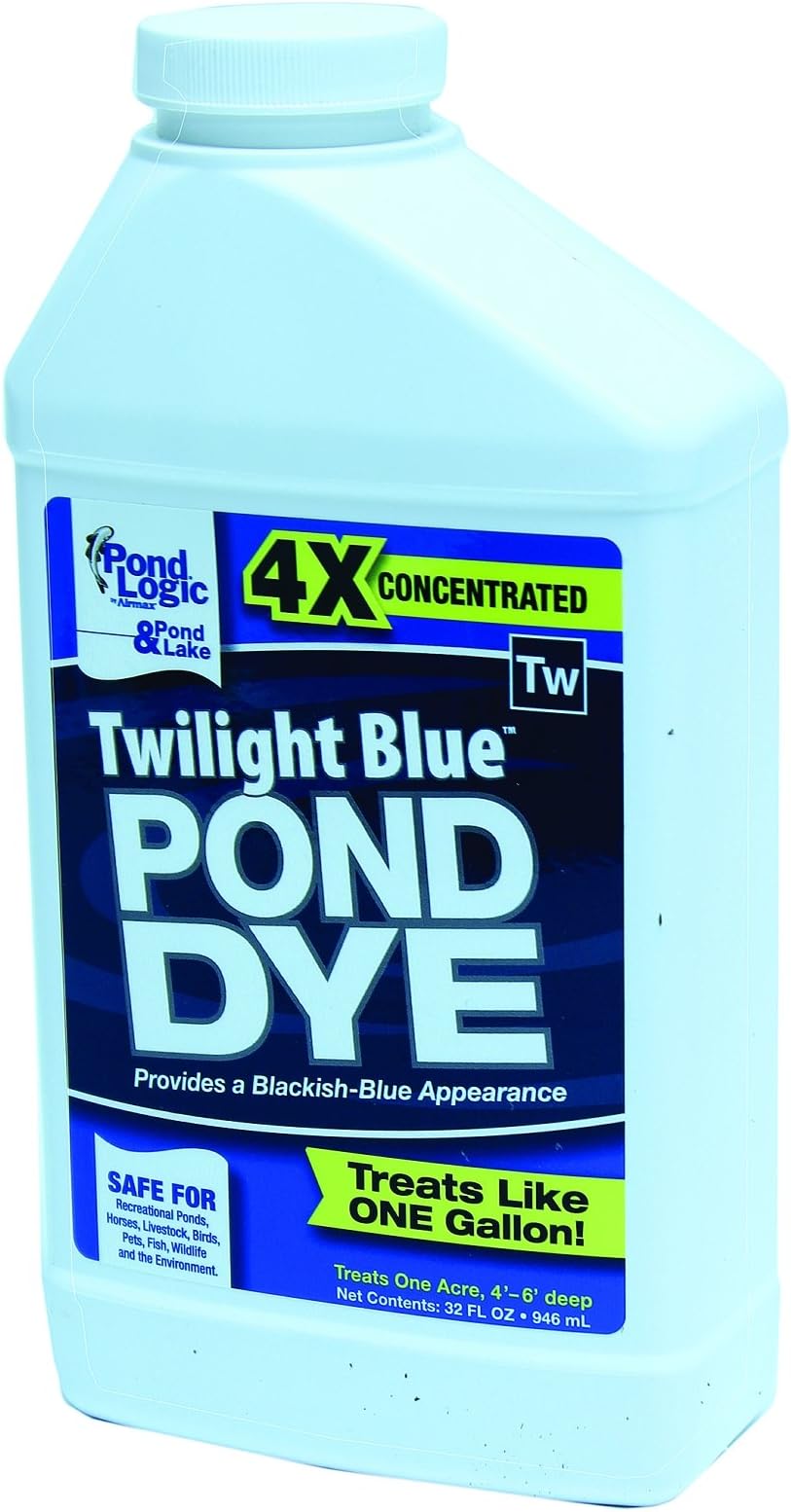 Airmax Eco Systems 530100 Twilight Blue Pond Dye, 1 Quarts
