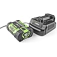 EGO POWER+ Battery and Charging Kit BA1400 56V 2.5Ah Lithium-Ion Battery and CH2100 Charger Set