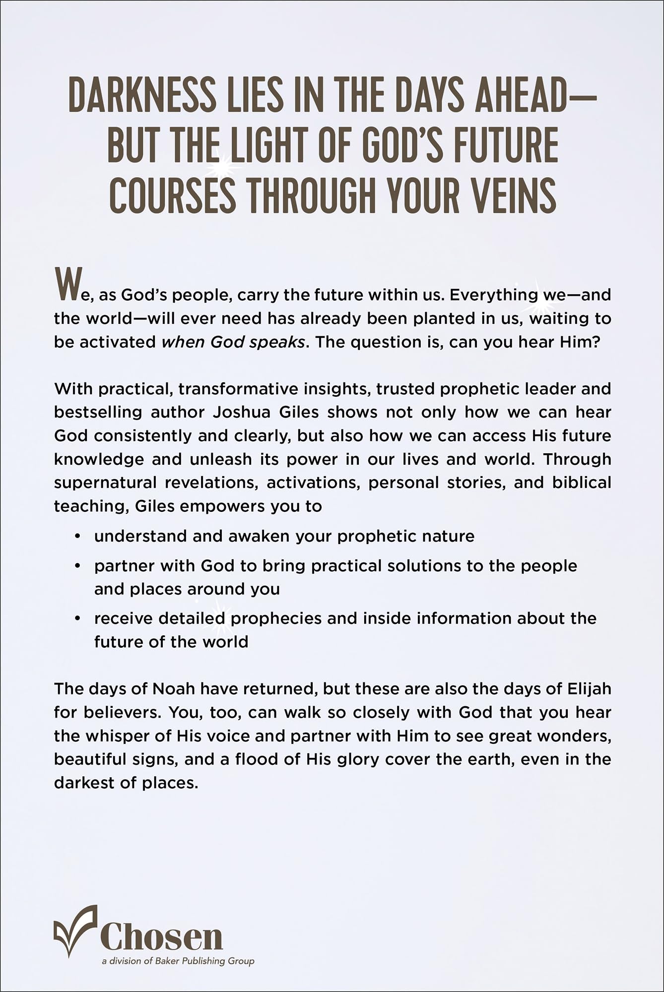 When God Speaks: Thrive in Uncertain Times and Gain Confidence for Your Future When God Speaks: Thrive in Uncertain Times and Gain Confidence for Your Future When God Speaks: Thrive in Uncertain Times and Gain Confidence for Your Future Hardcover Audible Audiobook Kindle Paperback Audio CD