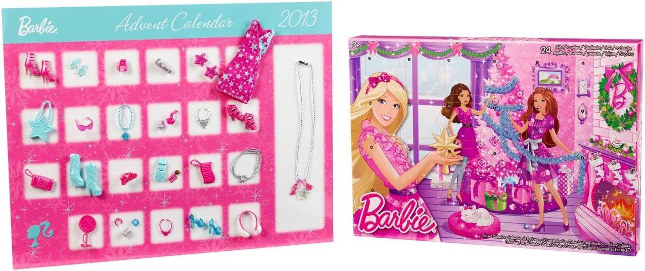 Barbie Advent Calendar (2013) Amazon.co.uk Toys & Games