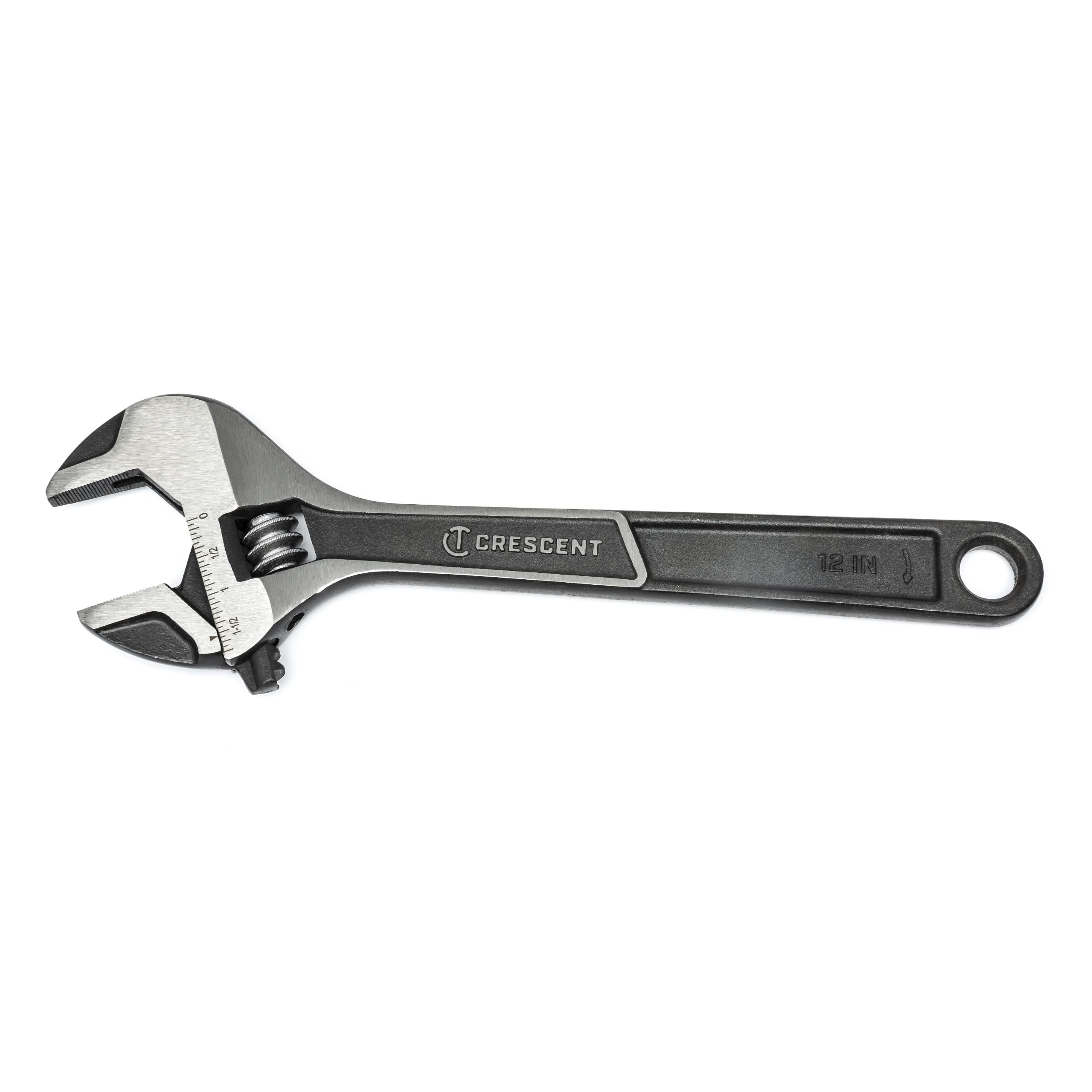 Crescent ATWJ212VS Adjustable Wrench/Spanner with Expanded Jaw Capacity (12''/304 mm), Multi