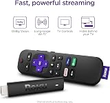 Roku 3820EU Streaming Stick 4K HD HDR Media Player Black view 2