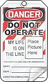 Accuform Lockout Tags, Pack of 5, Danger Do Not