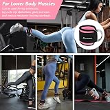 Flintronic Ankle Straps for Cable Machine Adjustable Neoprene D-Ring view 7