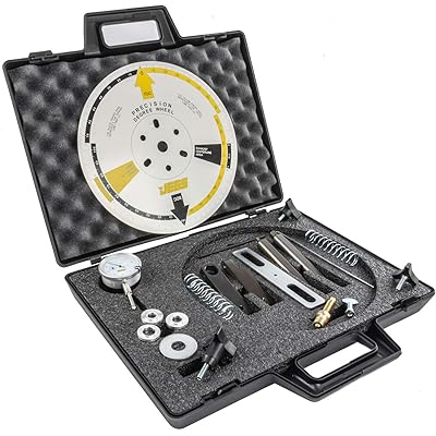 JEGS Precision Cam Degree Wheel Kit | 11&rdquo; Diameter Wheel | Made in USA | 3/4 &ldquo; Center Hole | Includes Three Bushings and One Steel Washer