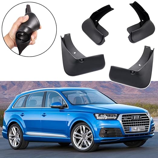 SPEEDLONG 4Pcs Car Mud Flaps Splash Guard Fender Mudguard