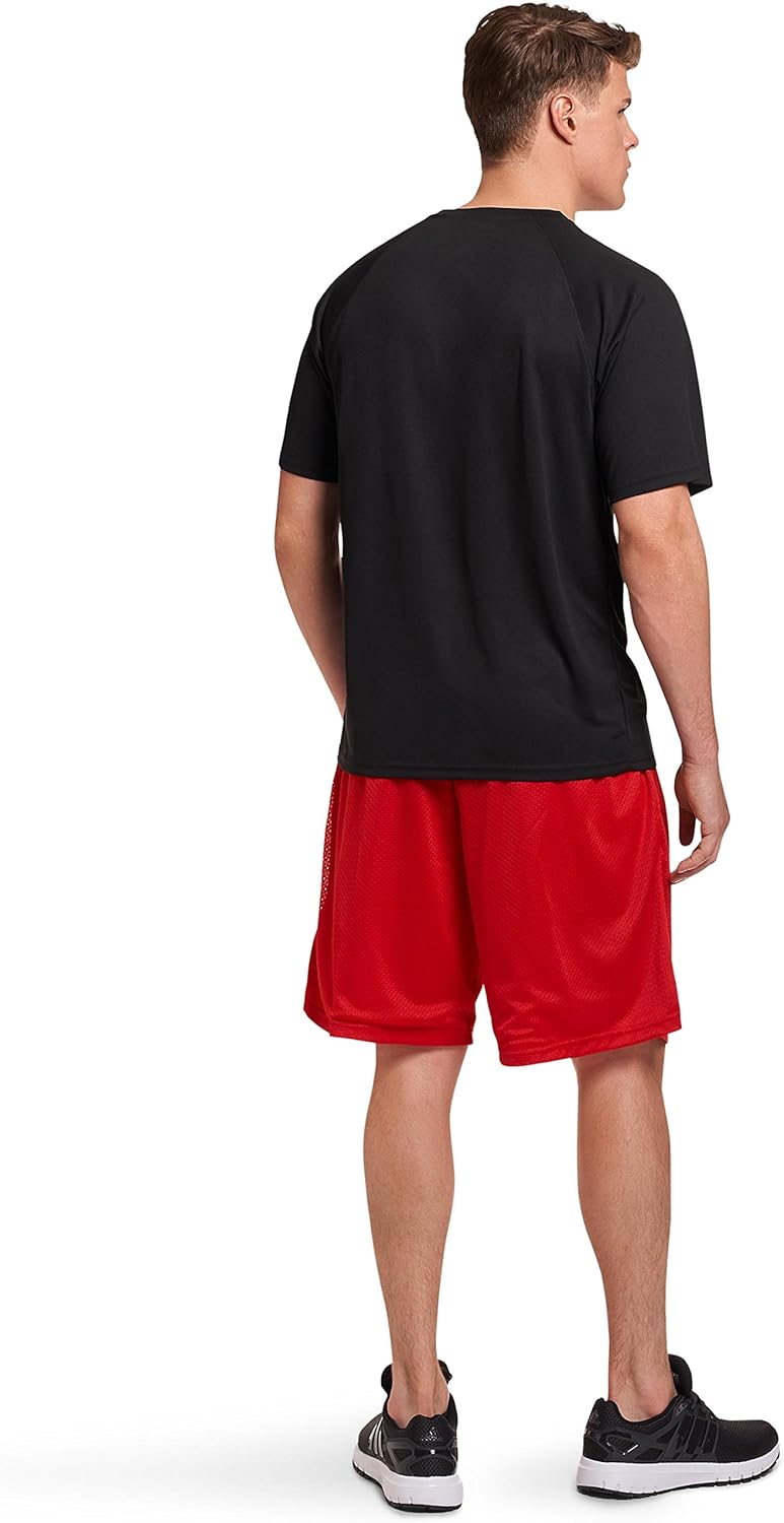 Russell Athletic Men's Dri-Power Performance Mesh T-Shirt: Clothing