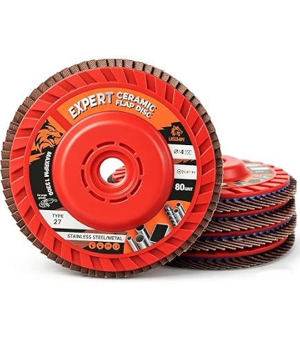 Amazon.com: Walter 06F454 4-1/2x5/8-11 Enduro-Flex Stainless Spin
