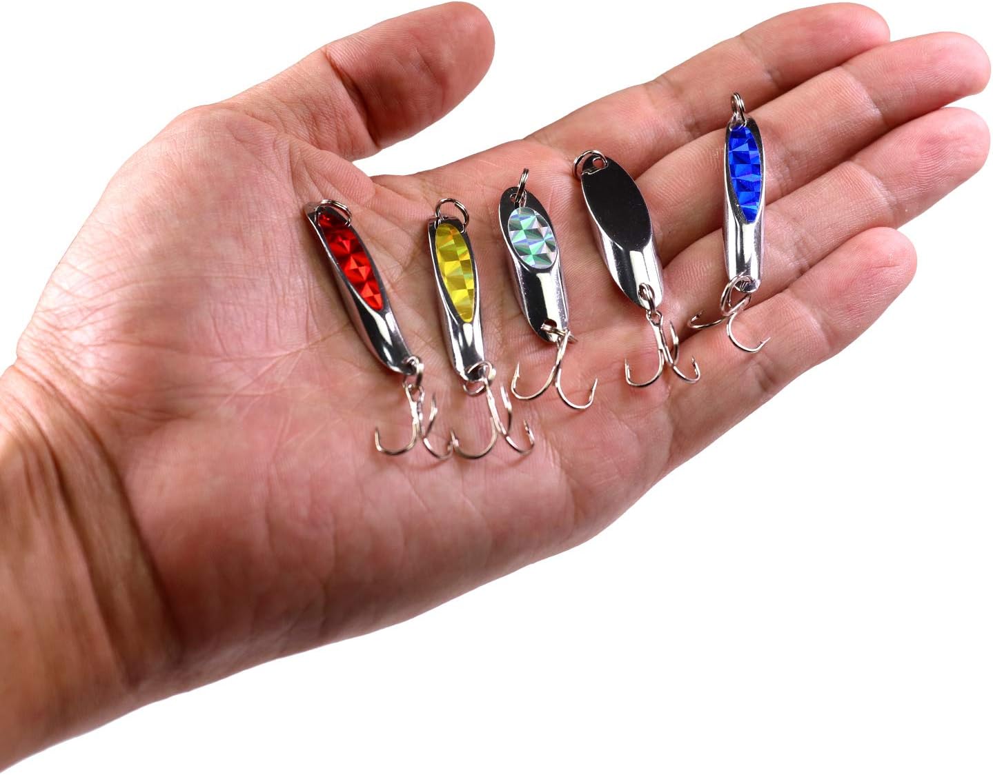 Amazon Thkfish 30個釣り疑似 餌マス 釣り ルアータイラバ ルアールアー スプーン 自作ニジマス スプーントラウト 釣れる スプーン湖 トラウト ルアー Thkfish ルアー