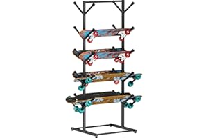 Tuohours Standing Skateboard Rack