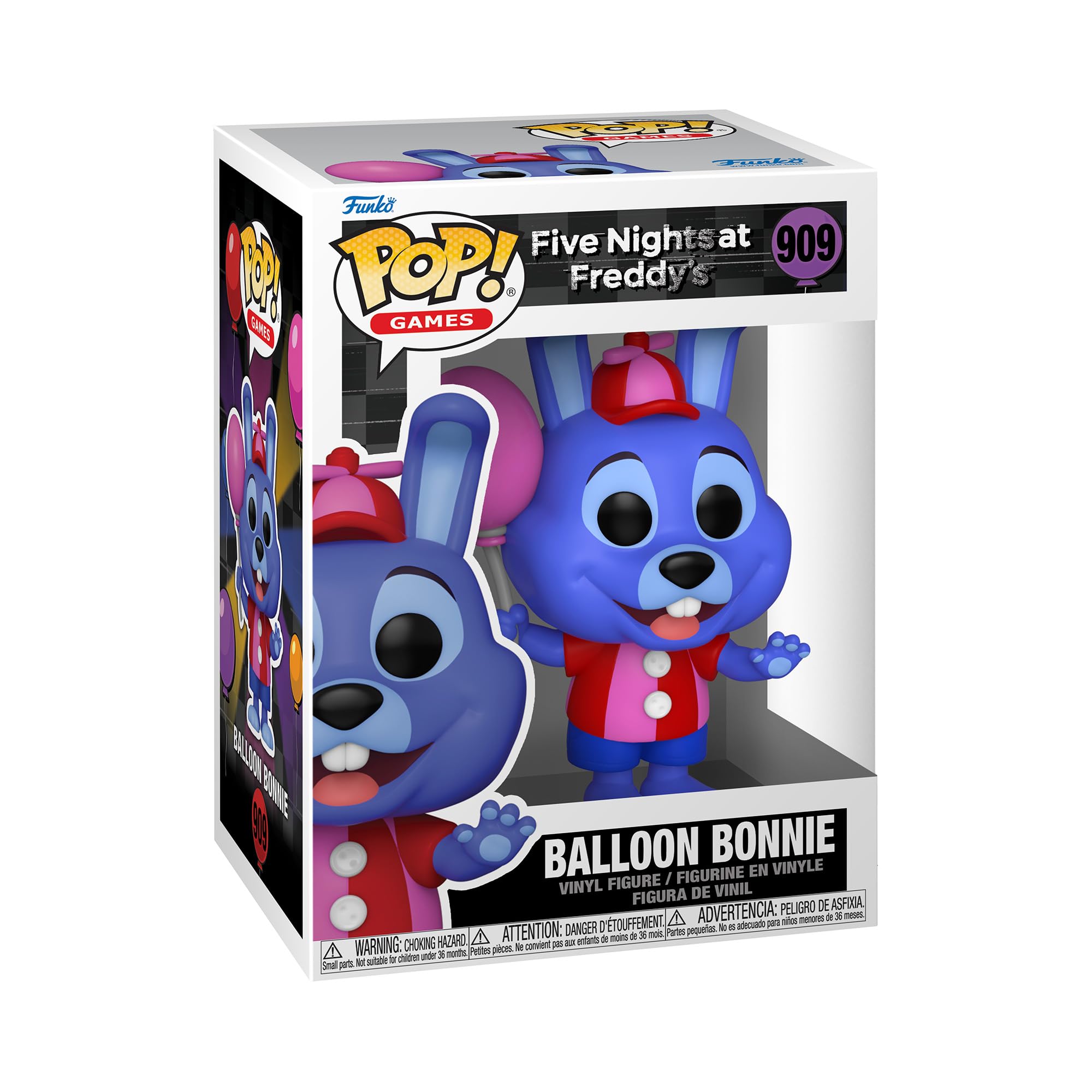 Funko Pop! Games: Five Nights At Freddy's (FNAF) SB - Balloon Bonnie the Rabbit - Collectable Vinyl Figure - Gift Idea - Official Merchandise - Video Games Fans