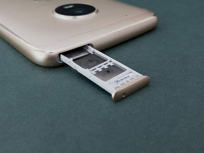 Anonymous SIM Card Holder Tray for Moto G5 Plus - Gold: Amazon.in