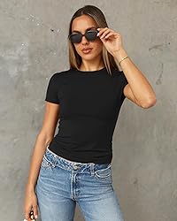 Abardsion Women's Casual Basic Going Out Crop Tops