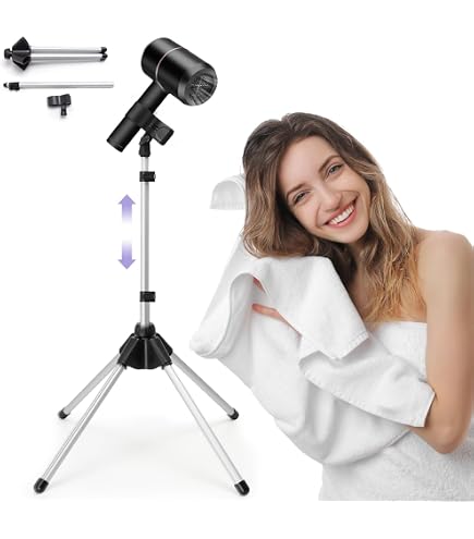 Amazon.com: Hands-free Hair Dryer Holder with Any Angle Rotating