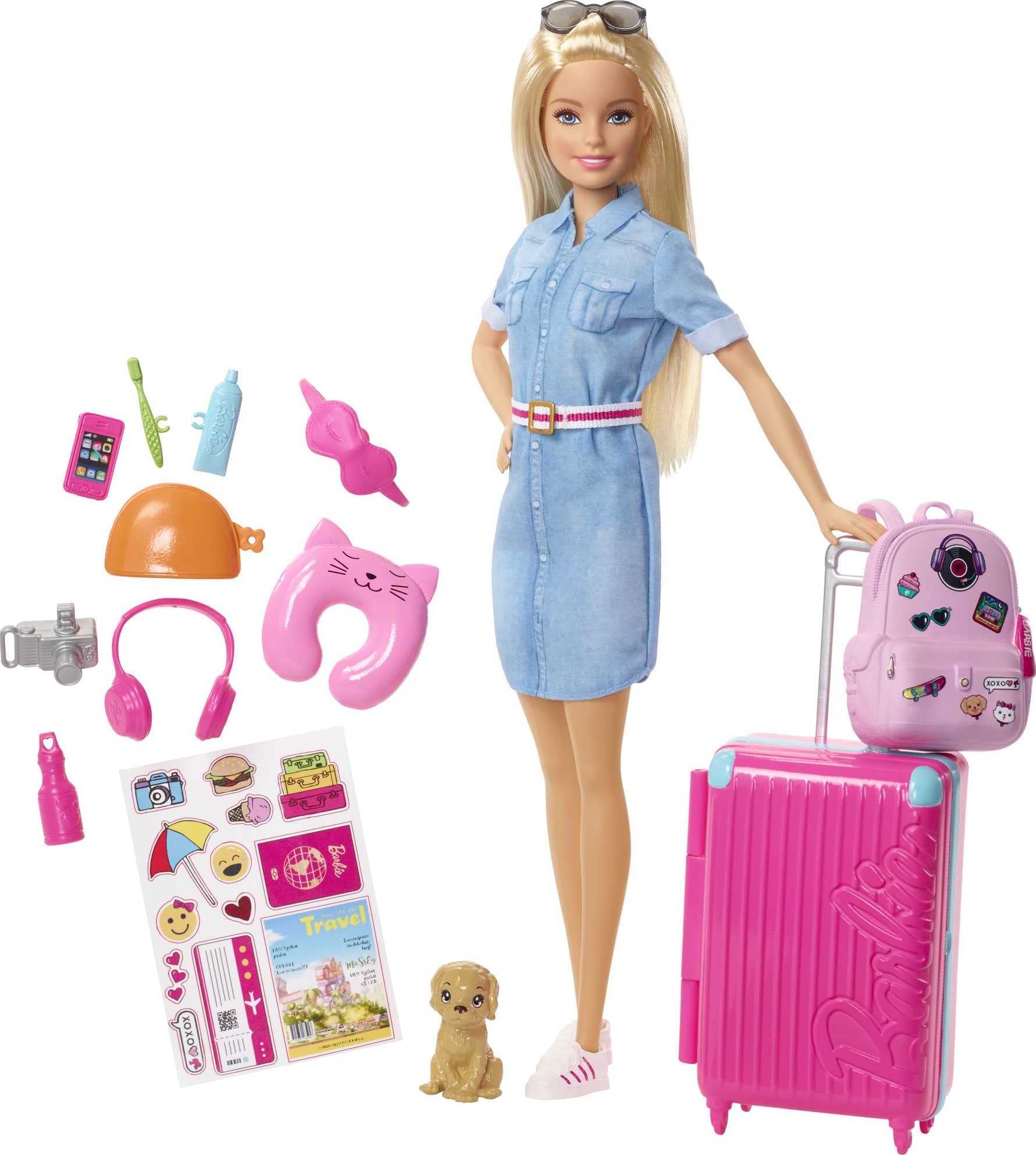 Sale Barbie Barbie Daisy Travel Doll Kitten Playset Barbie Daisy