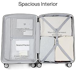 Hanke 28 Inch Luggage PC Hard Shell Suitcase with