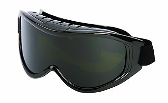 Sellstrom 80211 Odyssey II High Temperatur Schneiden Goggle, Schatten 5 IR LENS, schwarz indirekte Vent Goggle Körper, verpac