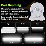 LETOUR Camping Light LED Tube Magnetic Work Light Bar 120W 1200Lumens view 7