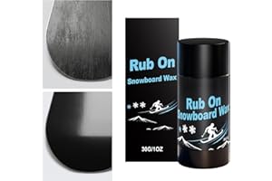Rub on Ski Wax,30g Easy Use Reduce Friction Tool,Solid Ski Maintenance Wax - for Indoor Outdoor Home Park Winter Sports Snow 
