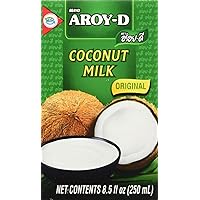 Aroy-d Coconut Milk 100% Original Net 8.5 Oz.(pack of 12)