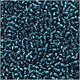 Miyuki Round Seed Bead Size 15/0 8.2g SL Blue Zircon