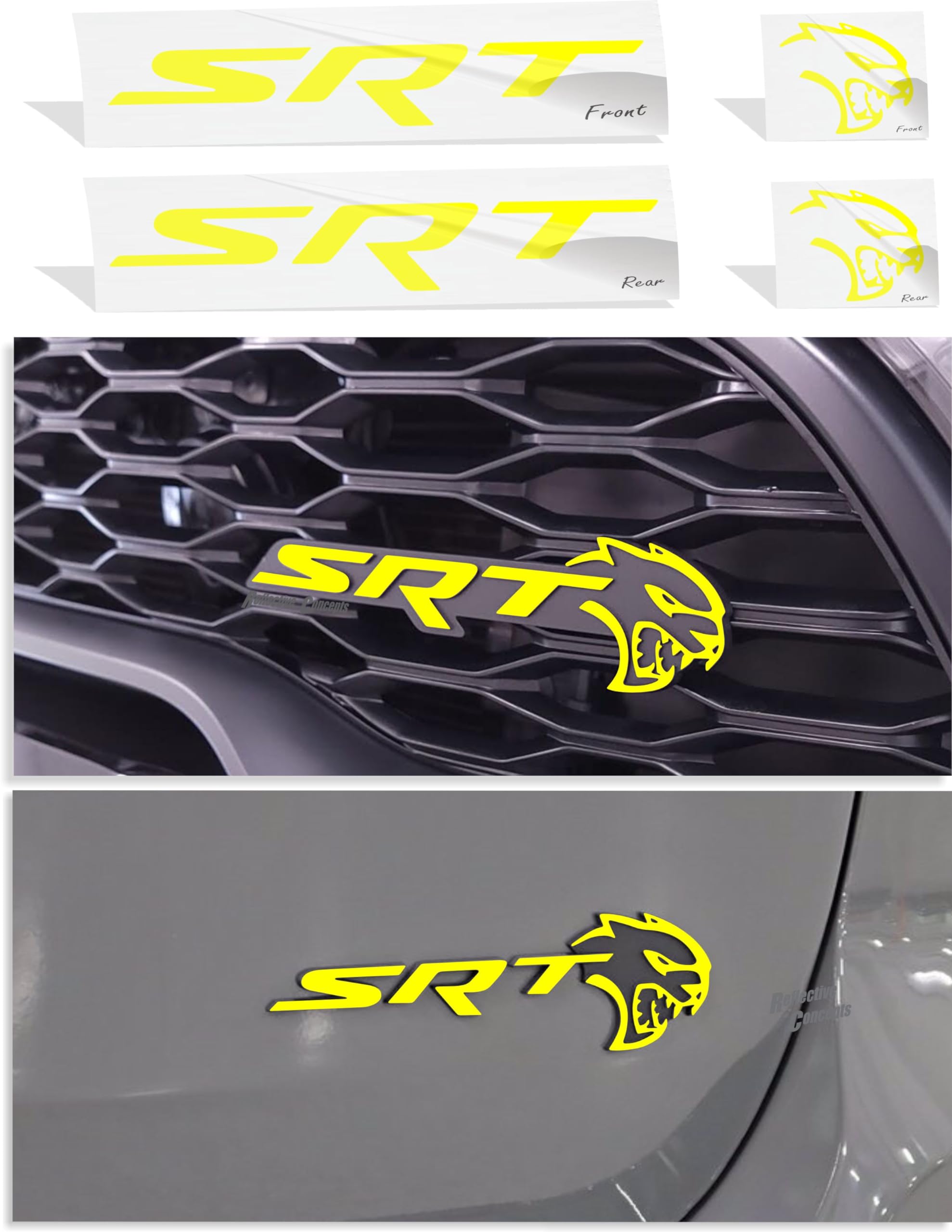 Reflective Concepts 2021, 2023, 2024 Durango SRT
