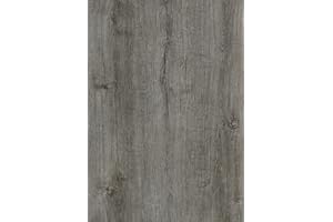 Ismoon 17.7"x118" Wood Wallpaper Grey Wood Peel and Stick Wallpaper Gray Wood Contact Paper Self Adhesive Wallpaper Wood Grain Faux Furniture Film Roll Desk Table Wall Cabinet Shelf Draw Liner