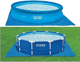 Intex Pool Ground Cloth - Pool Bodenplane - 4,72 m² - Für Easy Set und Frame Pools von 244 - 457 cm