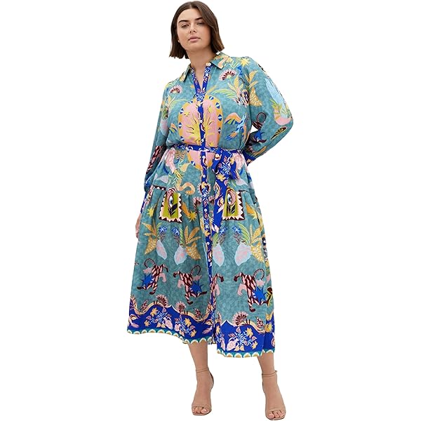City Chic Women's Plus Size Maxi Dress - Cassie Floral, 14 at Amazon  Women's Clothing store