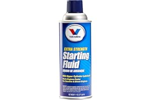 PYROIL Valvoline Starting Fluid with Upper Cylinder Lubricant, Fast Engine Start Formula, Effective in Extreme Cold and Humid Conditions Reduces Wear, 11oz