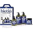 Difeel Biotin Pro-Growth 4-PC Hair Care Gift Set - Shampoo (12oz), Conditioner (12oz), Hair Oil (7oz), and Hair Mask (12oz)