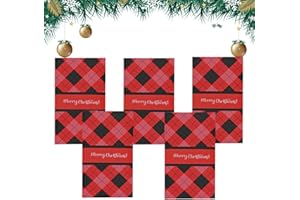 Handmade Waterfall Christmas Gift Card Booklet, Birthday Gift Card Holder Book, Pull-out Design Merry Xmas Gift Card Book, DI