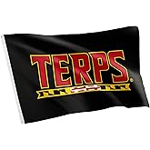 Desert Cactus University of Maryland Terrapins UMD Terps 100% Polyester Indoor Outdoor 3x5 feet Flags (Flag 5)
