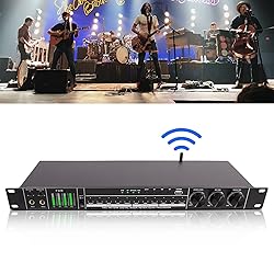 Metal Audio Processor Mixer 25W 110V Vocal Effects