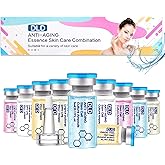 BB Facial Glow Starter Kit Exosomes for Skin booster Set - 10 Vials Hyaluronic Acid Serum Radiance Moisturising Pigments for Skin Treatment Essence