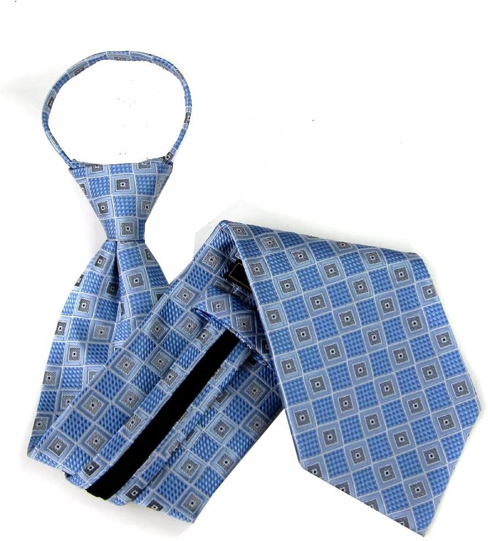 XLZIP10020 Blue Gray XLONG Zipper Tie at Amazon Men’s Clothing