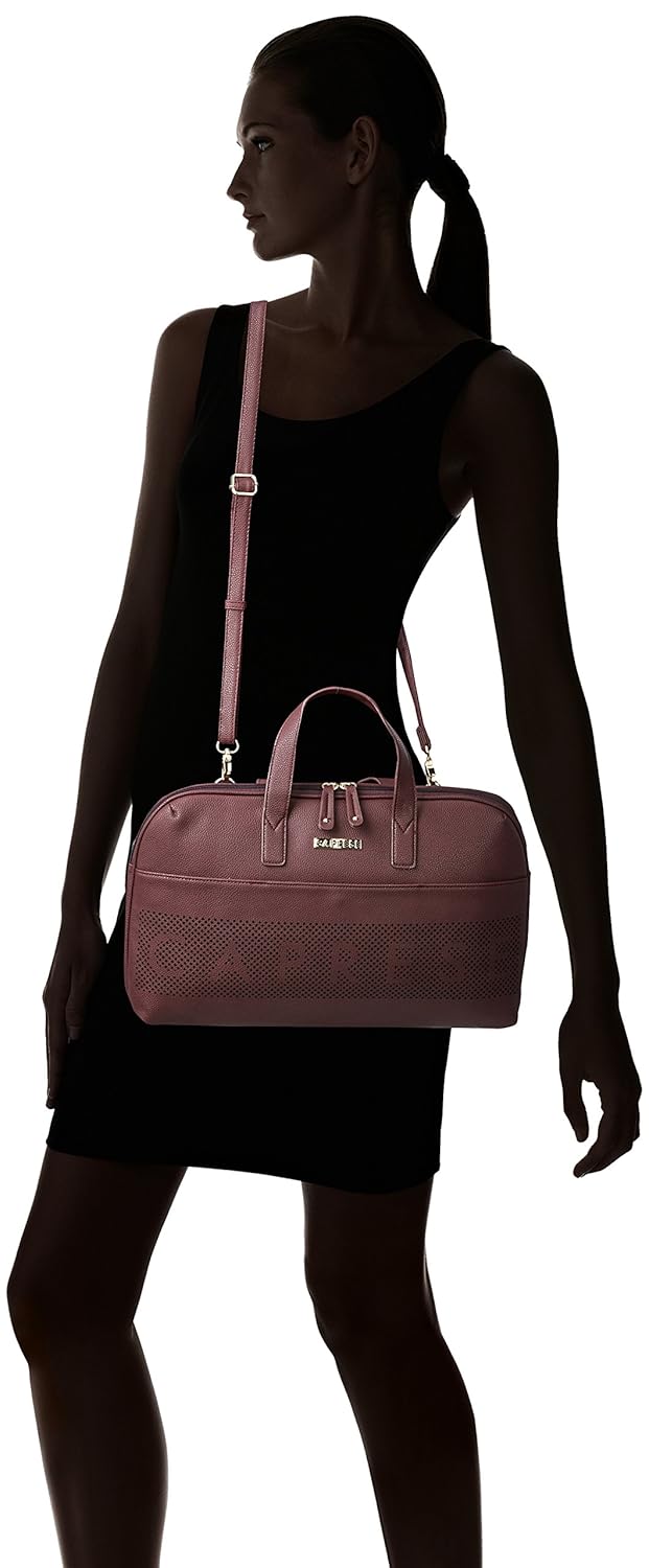 caprese heidi women's satchel (maroon) ()