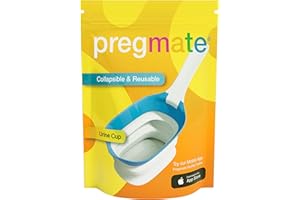 Pregmate Collapsible Urine Collection Cup for Ovulation and Pregnancy Tests