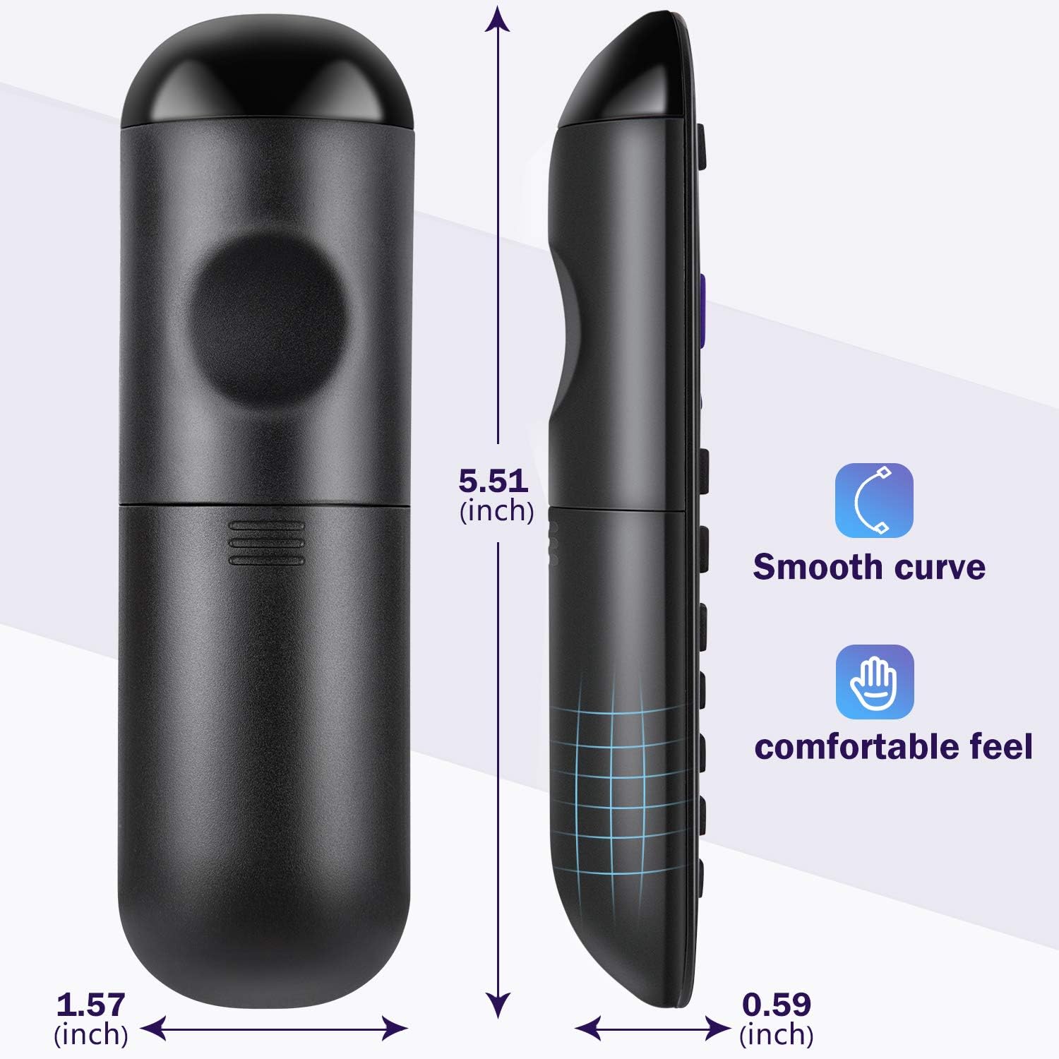 OMAIC Universal Remote Control for TLC-Roku-TV-Remote All TCL Roku Smart LED LCD 4k TVs: Electronics