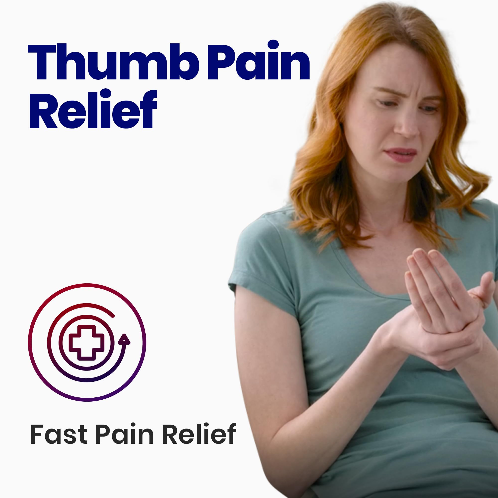 Thumb Splint & Wrist Brace | Carpal Tunnel Wrist Splint with Trigger Thumb Brace Spica | Stabilizer & Support For Tendonitis Pain, Arthritis, CMC, Tenosynovitis, De Quervain Women Men SM/MED RIGHT HAND