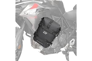 Rhinowalk Motorcycle Crash Bar Bag Waterproof 6L Motorcycle Frame Bag Saddle Bag Side Bag with Shoulder Strap