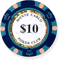Prime Poker / Monte Carlo ポーカーチップ セット（計4404枚） 1000 Monte Carlo Poker Club Poker Chips Set - High End Acrylic